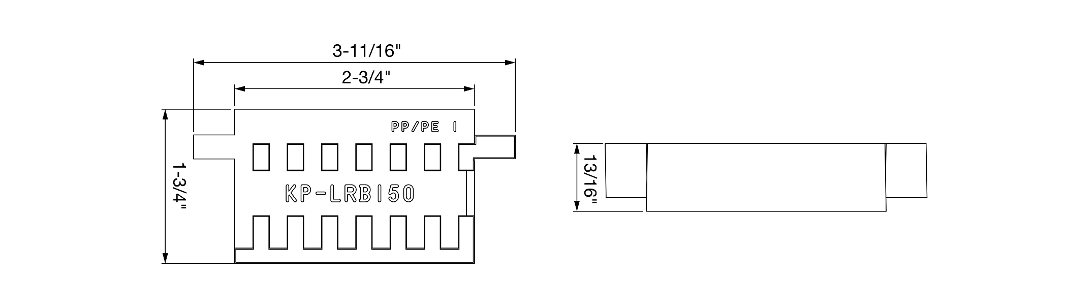 KP-LRB150 Drawing